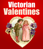Victorian Valentines: Coloring Pages (full set--bundle)
