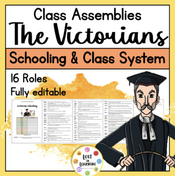 Preview of Victorians Assembly Play Script || Schooling & Class System || 3rd Grade +