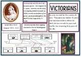 Victorians knowledge organizer/ fact sheet/ crib sheet