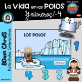 Vida en LOS POLOS Boom Cards Distance / The POLES (Spanish)