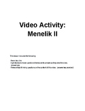 Video Activity:  Menelik II