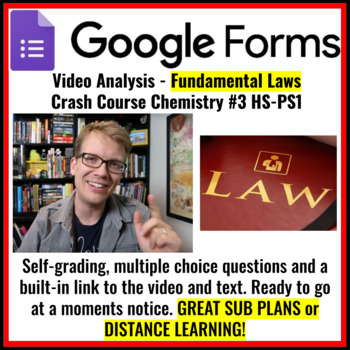 Preview of Video Analysis - Fundamental Laws Crash Course Chemistry #3 HS-PS1