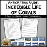 Video Anticipation Guide: Incredible Life of Corals - Mari