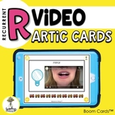Video Articulation Cards - Recurrent R Sound Speech Therap