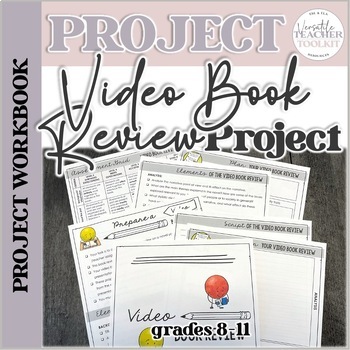 Preview of Video Book Review/Book Report Project for Teens - Fiction