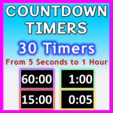 Video Countdown Timers for Slides and Centers
