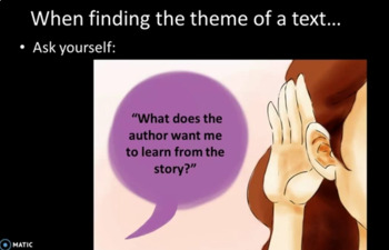 Preview of Video: Finding the Theme of a Text