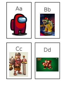 Preview of Video Game ABCs