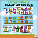 Video Game Bulletin board borders- back to school decor