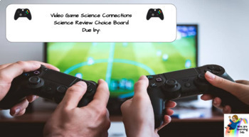 Preview of Video Game Connections-Science Review Project-Distance Learning