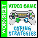 Video Game Controller Coping Strategies Worksheet