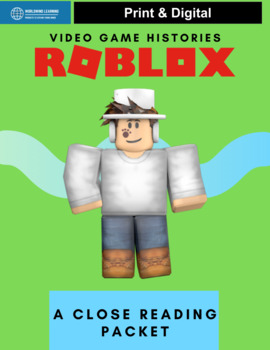 Roblox Worksheets Teaching Resources Teachers Pay Teachers - reading games for kids roblox
