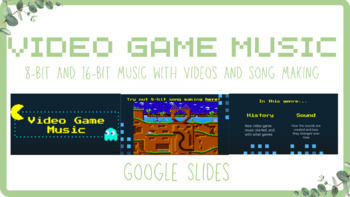 Preview of Video Game Music History (Google Slides) 