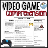 Video Game Speech Therapy Reading Comprehension Passages