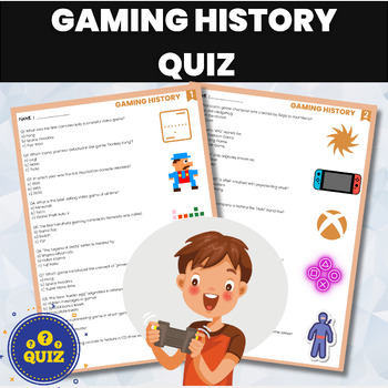 Preview of Video Games History Quiz | Video Gaming History Quiz 