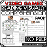 Video Games Reading Comprehension with Visuals