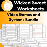 Video Games and Systems Bundle - Reading Passages with Que