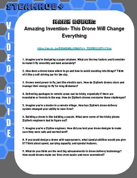 Preview of Video Guide: (Mark Rober: Amazing Invention- This Drone Will Change Everything)