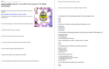 Preview of Video Guide: Netflix Series The Mind Explained Episode 1 Memory