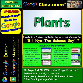 Bill Nye Plants Worksheets Teaching Resources Tpt Bill nye plants worksheet pdf