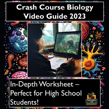 Preview of Video Guide Worksheet: Crash Course Biology #2: The Scientific Method 2023