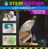 Video Guided STEM Lab for Kids - Lost Marble Lift