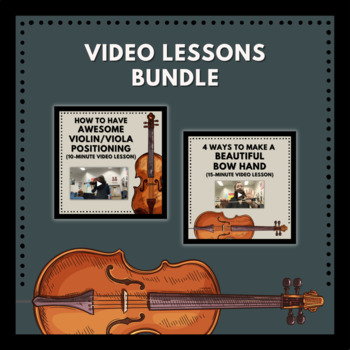 Preview of Video Lessons Bundle
