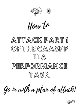 Preview of Video: Make a plan of attack for the ELA CAASPP by reading directions!