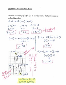 Preview of Video: Polynomials, Linear Factors, Zeros