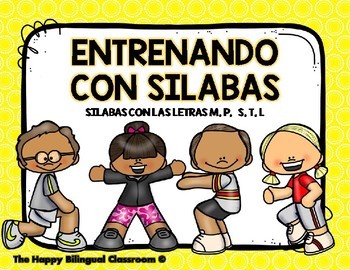 Preview of Aprendiendoy Entrenando Video Silabas simples en espanol Spanish Syllables Video