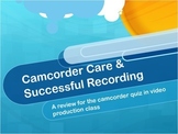 Video Production/Media Arts Camcorder Care & Successful Re
