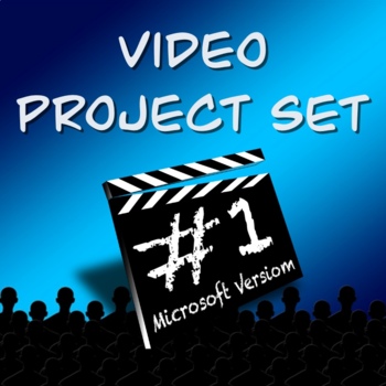 Preview of Video Projects Set #1- Fun Video Planners! Microsoft Version