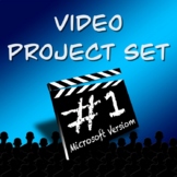 Video Projects Set #1- Fun Video Planners! Microsoft Version