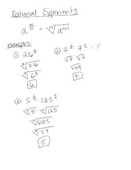 Preview of Video: Rational Exponents 1 (Algebra 2)
