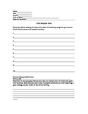 Video Response Sheet