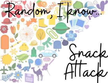 Preview of Video Short "Snack Attack" Digital Activity - Elements of a Story/Movie/Film
