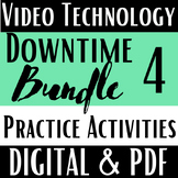 Video Tech & Production, Downtime Bundle, 4 Practice Activ