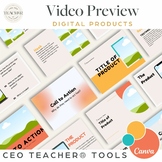 Video Templates for Teacher Resources