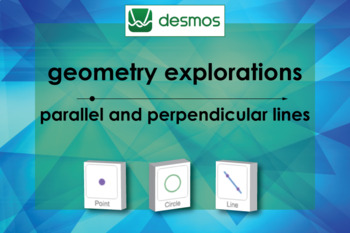 Preview of Video Tutorial: Desmos Geometry Exploration: Parallel and Perpendicular Lines