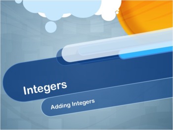 Preview of Video Tutorial: Integers: Adding Integers