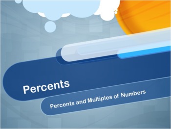 Preview of Video Tutorial: Percents: Percents and Multiples of Numbers