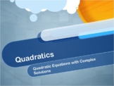 Video Tutorial: Quadratics: Quadratic Equations with Compl