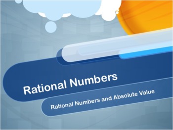 Preview of Video Tutorial: Rational Numbers: Rational Numbers and Absolute Value