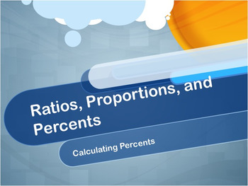 Preview of Video Tutorial: Ratios, Proportions, and Percents