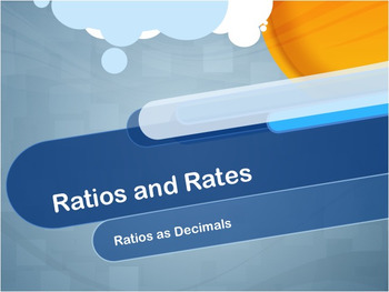 Preview of Video Tutorial: Ratios and Decimals