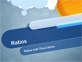 Preview of Video Tutorial: Ratios with Three Items