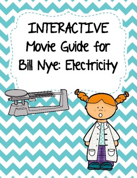Preview of Video Worksheet (Movie Guide) for Bill Nye - Electricity QR code link