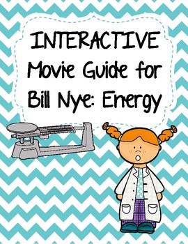 Preview of Video Worksheet (Movie Guide) for Bill Nye - Energy QR code link