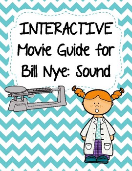 Preview of Video Worksheet (Movie Guide) for Bill Nye - Sound QR code link