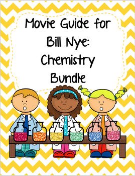 Preview of Video Worksheet (Movie Guides) for Bill Nye - Chemistry Bundle ALL VERSIONS